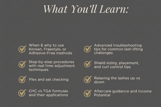 BRIK & PEARL Lash and Brow Lab-Online Course Only- AVAILABLE STARTING OCTOBER 1ST, 2026