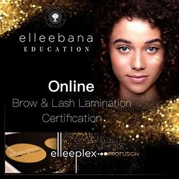 Elleeplex profusion lash & brow lamination certification