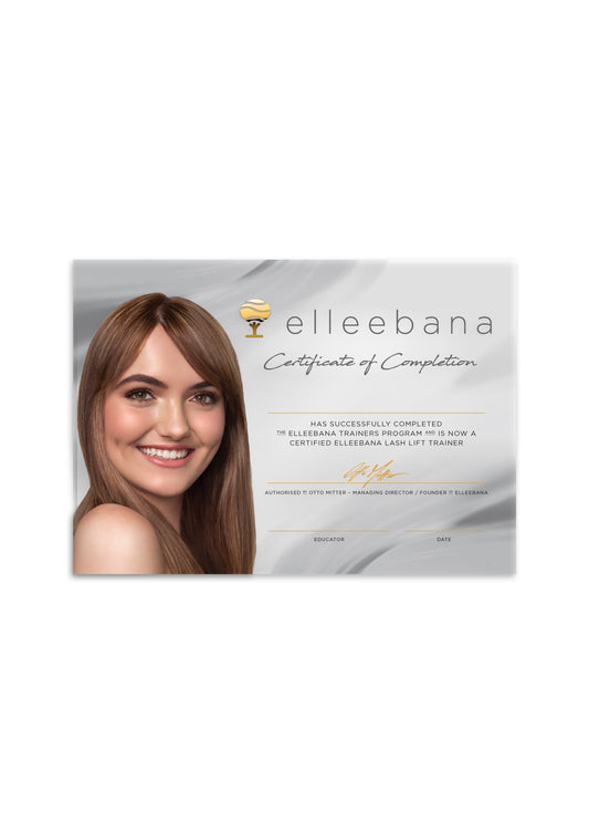 Elleebana Certificate of Completion